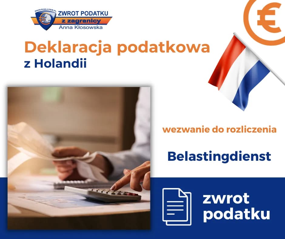 Aangiftebrief, czyli wezwanie do rozliczenia z Holandii