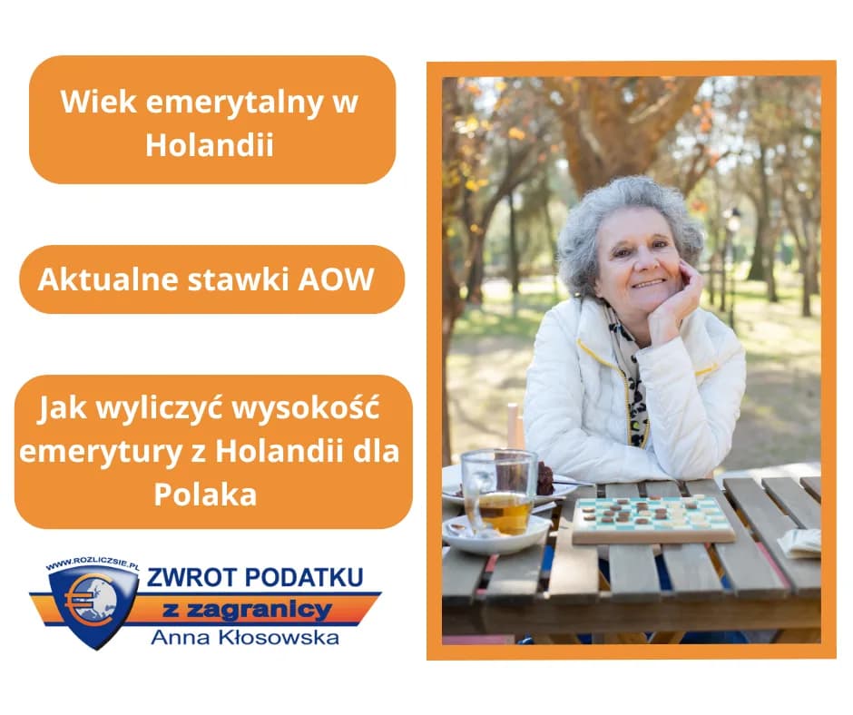 Wiek emerytalny w Holandii, Aktualne stawki AOW