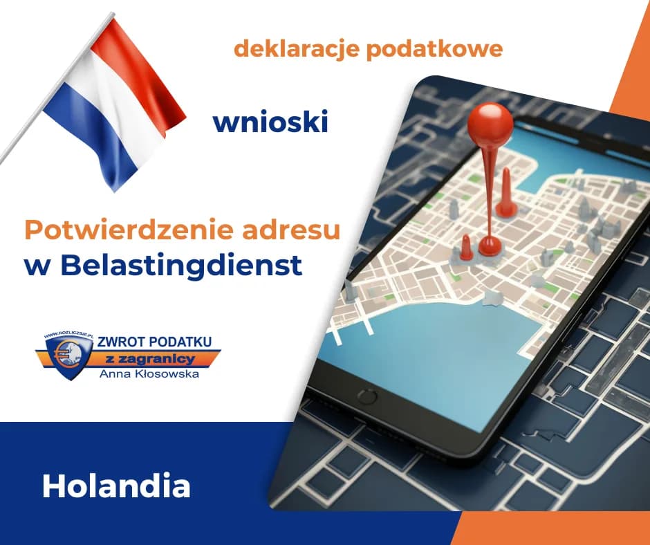 Potwierdzenie adresu w Belastingdienst