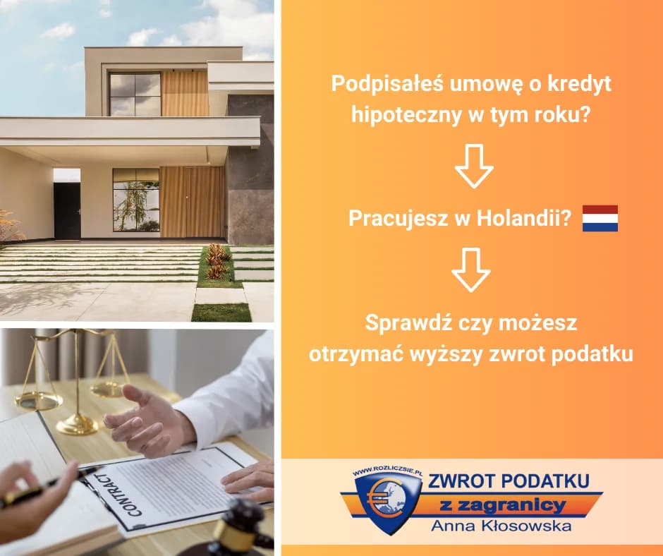 Ulga podatkowa w Holandii dla wszystkich nowych hipotek
