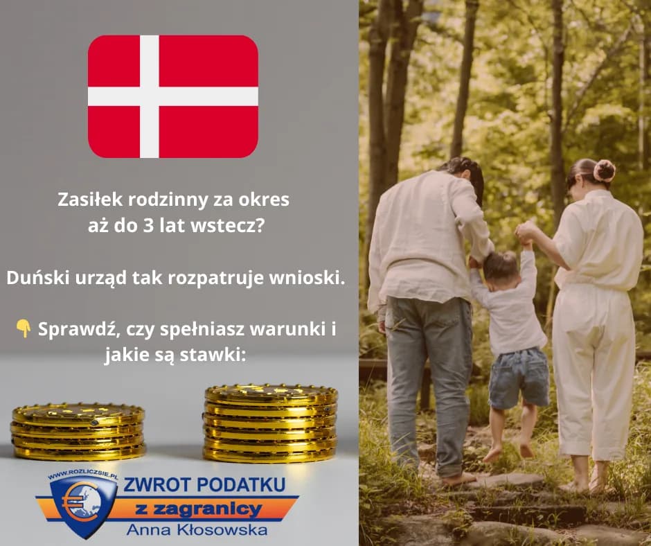 Zasiłek rodzinny z Danii – warunki, stawki, koordynacja świadczeń